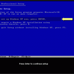 Format computer - Press enter to start the windows installation Tutorial 5: Press enter to start the windows installation